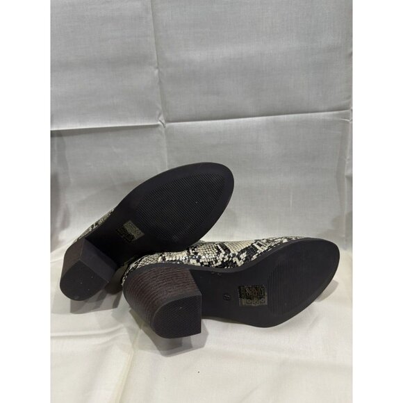 Mata VALENTINA-2 White/Black Snake Bootie Size 8 - Picture 8 of 8